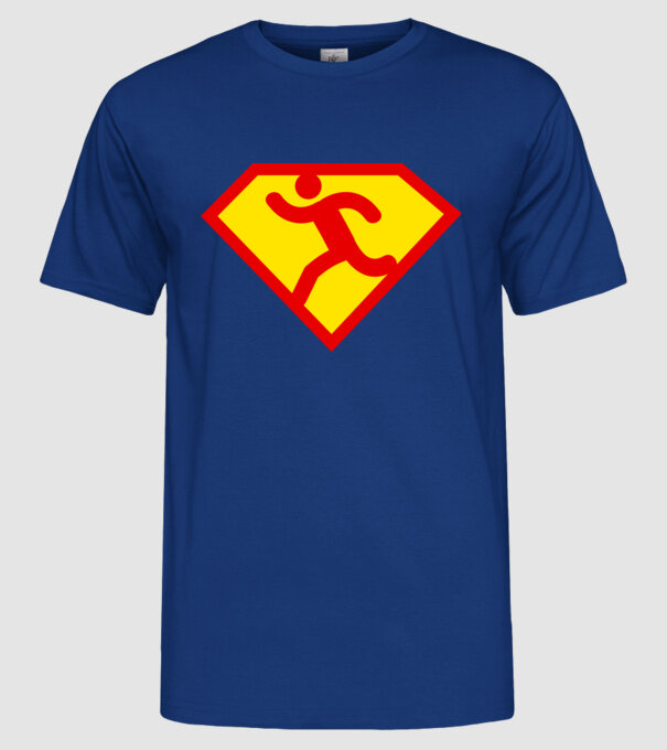 Supersportiv ATLET model albastru regal pe tricou