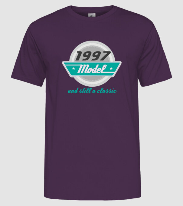 Model and still a classic - 1997 model mov pe tricou