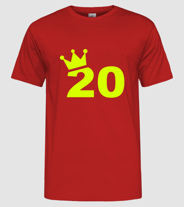 Dog Year - 20 model roșu pe tricou