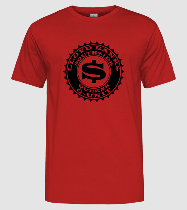 lloyd banks south side model roșu pe tricou