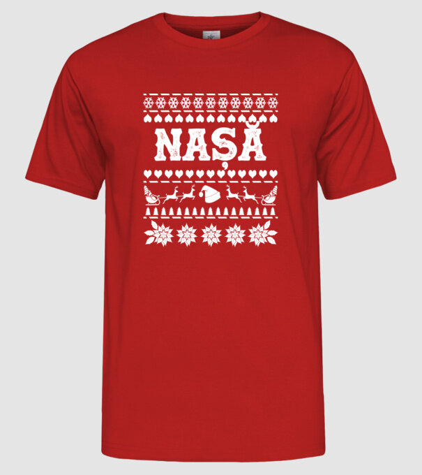 Nașă model roșu pe tricou