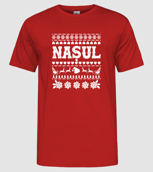 Nașul model roșu pe tricou