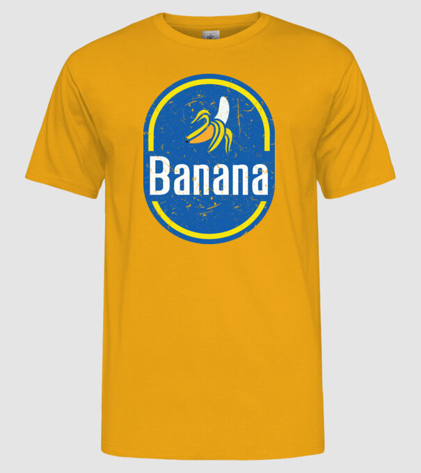 Banane carnaval model galben pe tricou