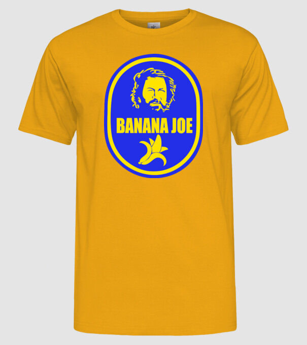 Banana Joe model galben pe tricou