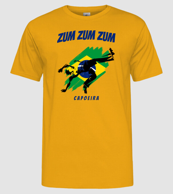 ZUM ZUM ZUM model galben pe tricou
