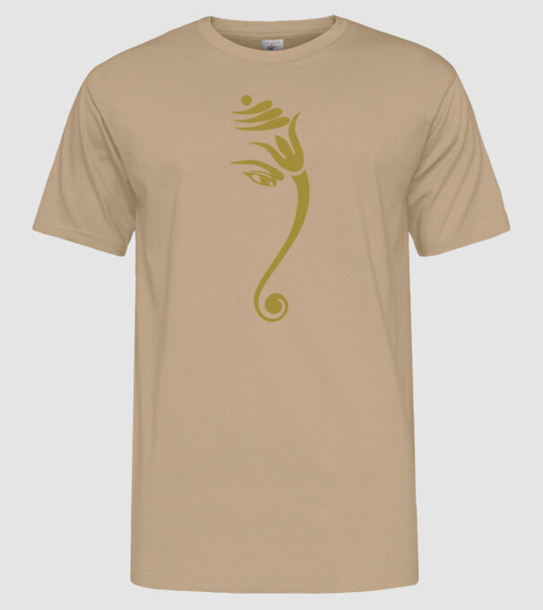 ganesha model nisipiu pe tricou