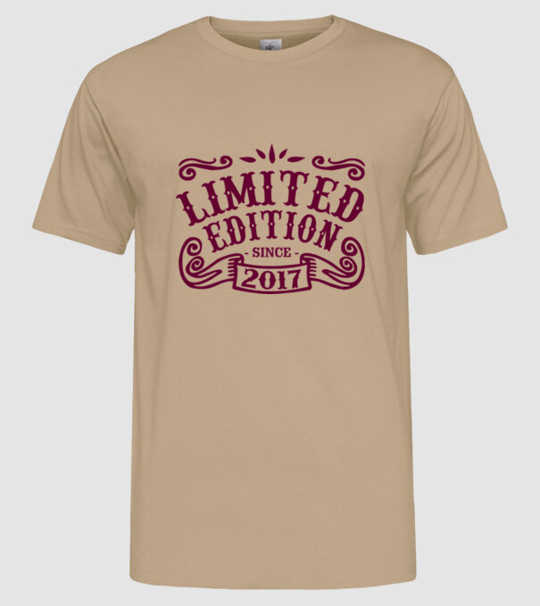 Limited edition 2017 model nisipiu pe tricou