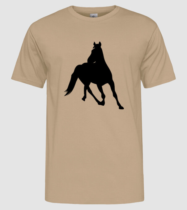 cal model nisipiu pe tricou