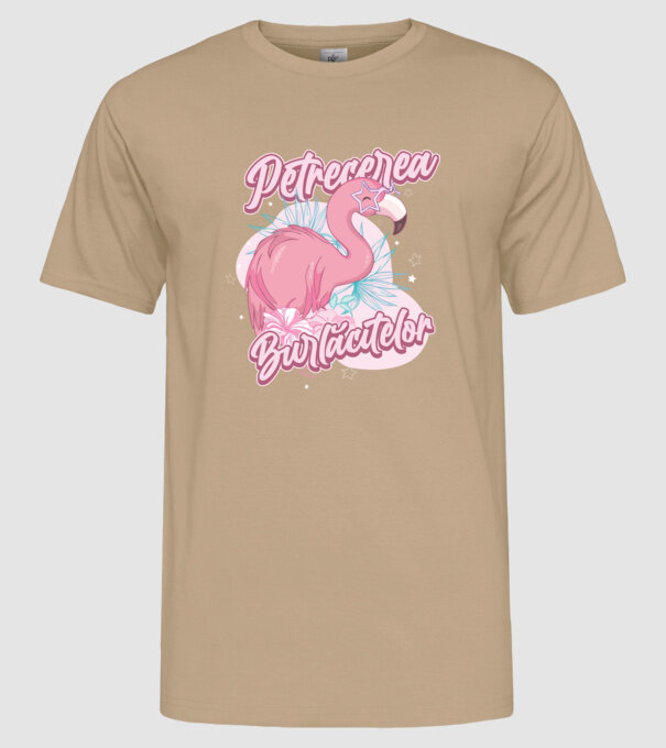 petrecerea burlăcitelor model nisipiu pe tricou