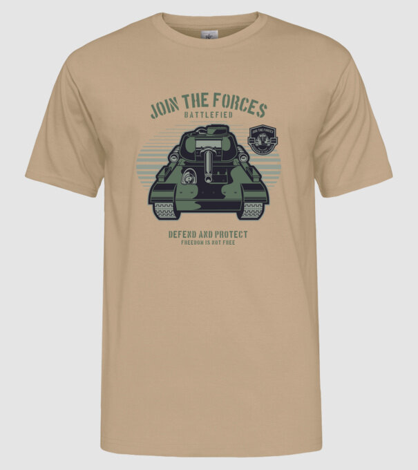 Tancuri model nisipiu pe tricou