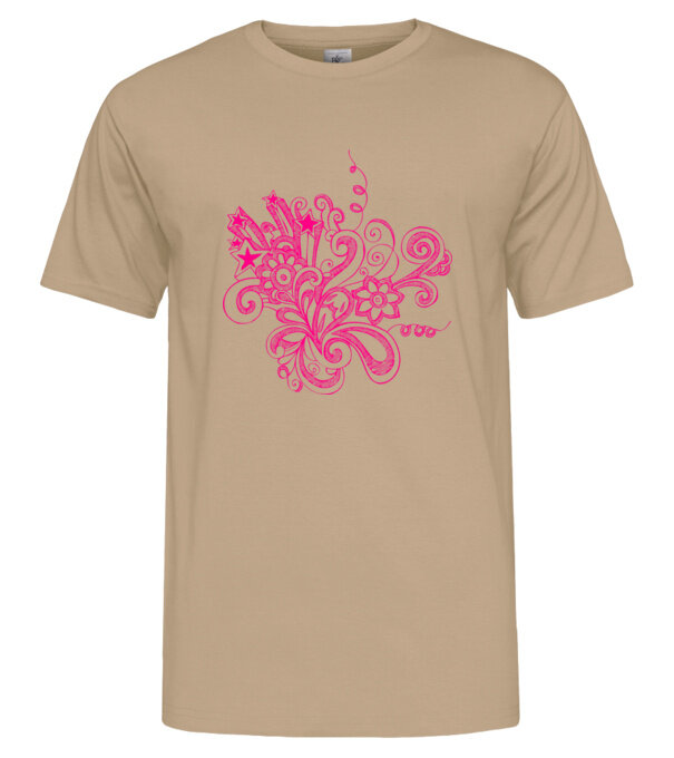  model  pe tricou