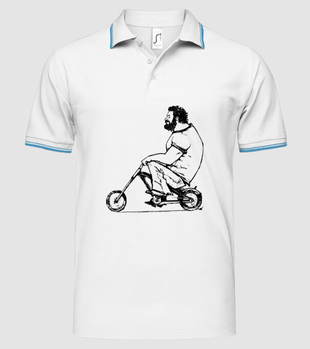 Bud Spencer Retro model alb pe tricou
