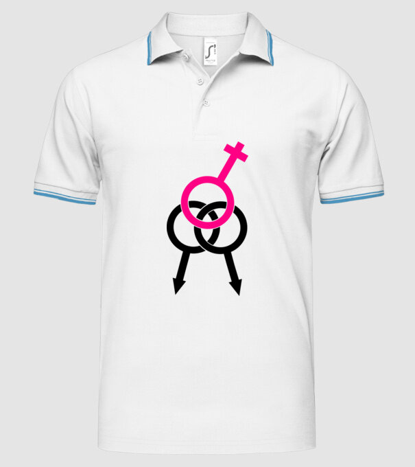 plăcere dublă model alb pe tricou