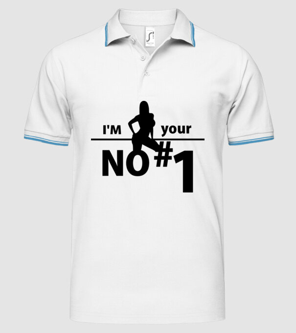 Prima model alb pe tricou