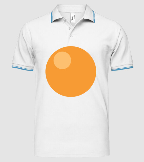 Ouă carnaval model alb pe tricou