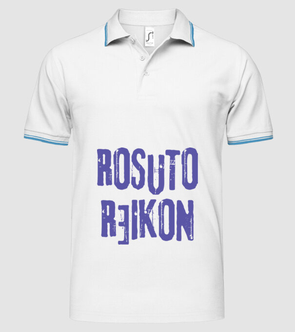 fecipolo model alb pe tricou