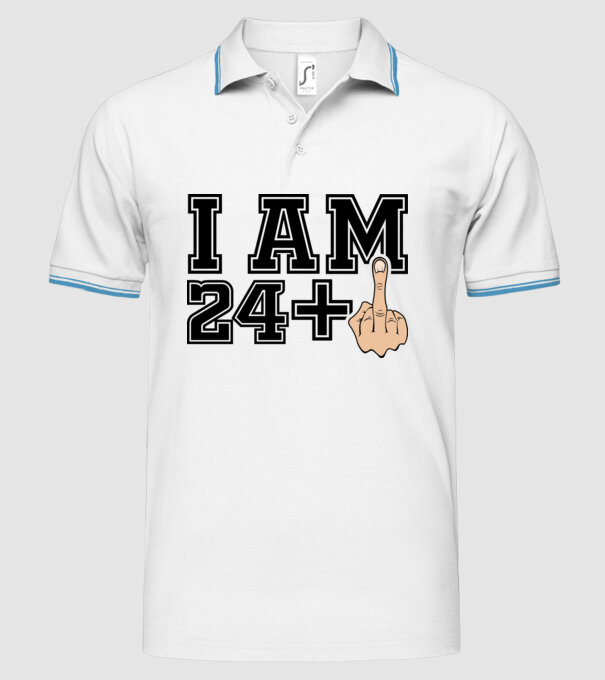 Funny Birthday I am 25 model alb pe tricou