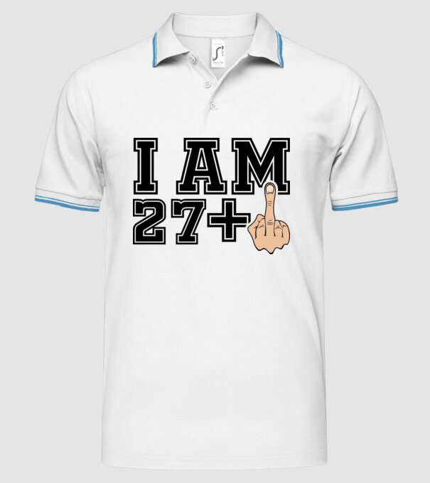 Funny Birthday I am 28 model alb pe tricou