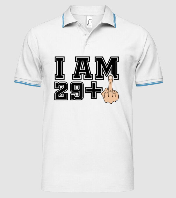 Funny Birthday I am 30 model alb pe tricou