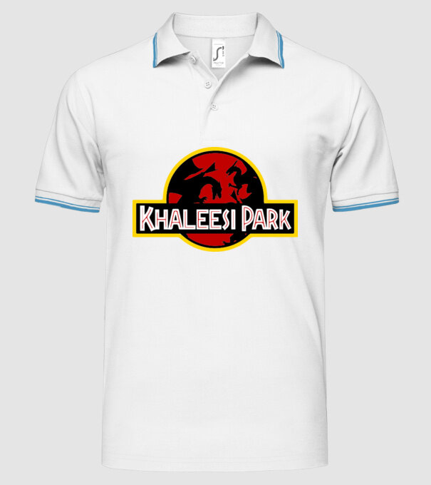 Khaleesi Park model alb pe tricou