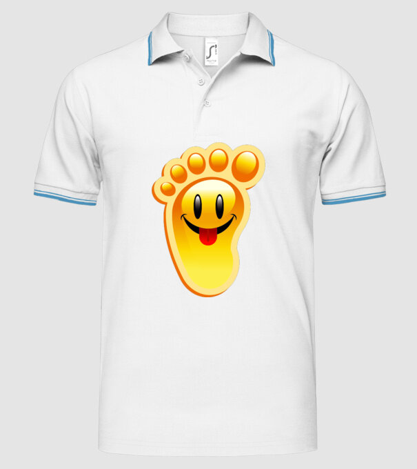 amprentă4 model alb pe tricou