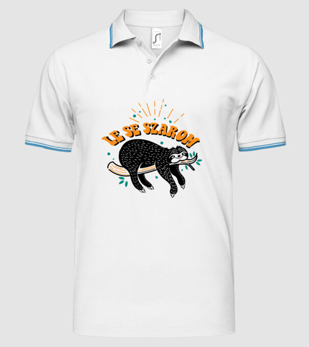 nu-mi pasă model alb pe tricou