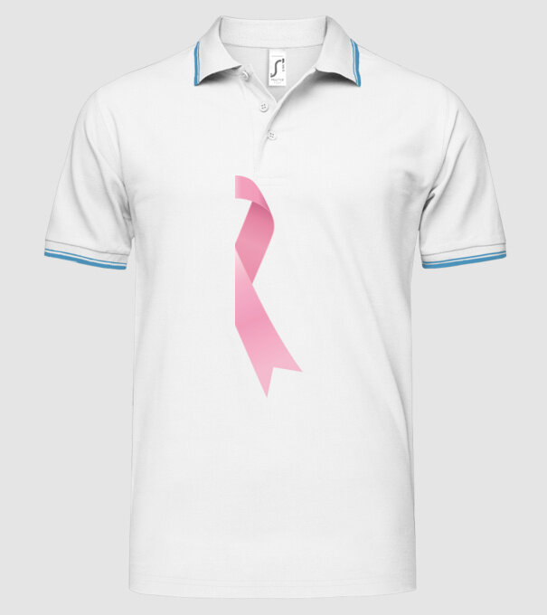 Panglică mare model alb pe tricou