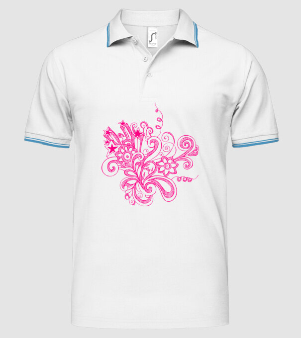 nonfi model alb pe tricou