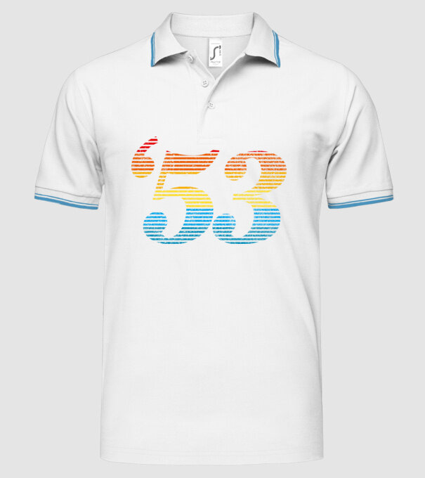 Retro Birthday 1953 model alb pe tricou