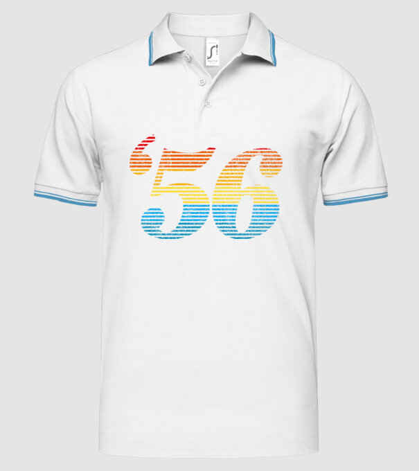 Retro Birthday 1956 model alb pe tricou