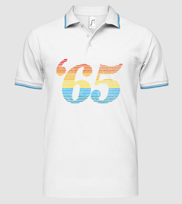 Retro Birthday 1965 model alb pe tricou