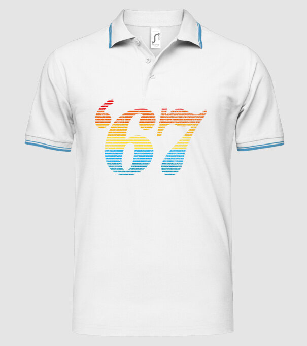 Retro Birthday 1967 model alb pe tricou