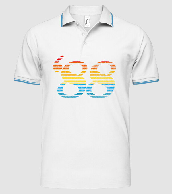 Retro Birthday 1988 model alb pe tricou