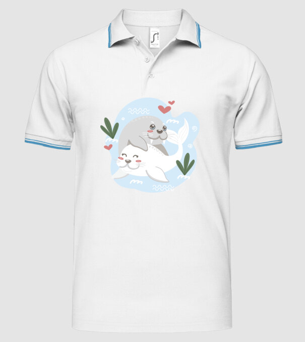FOCI ÎNDRĂGOSTITE model alb pe tricou