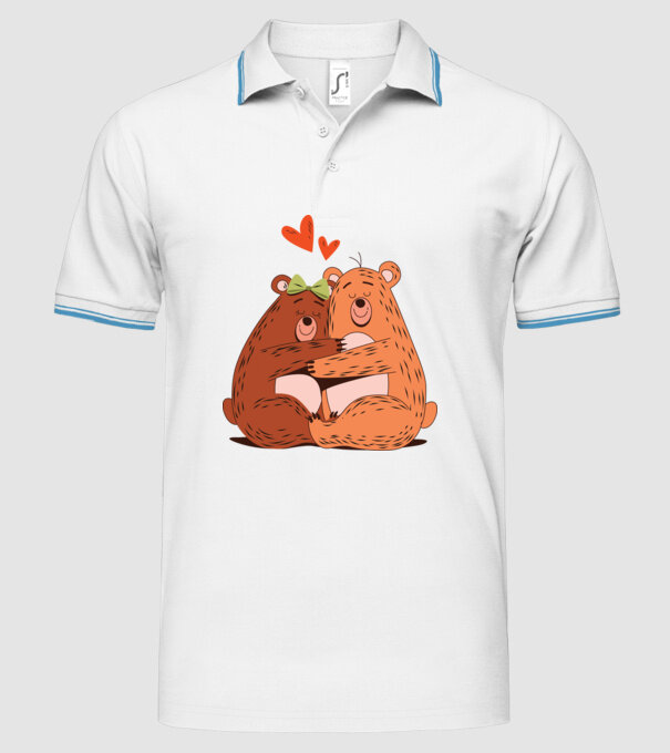 URȘI ÎNDRĂGOSTIȚI 3 model alb pe tricou
