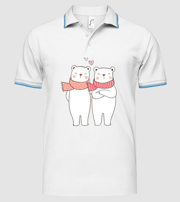 URȘI ÎNDRĂGOSTIȚI 4 model alb pe tricou