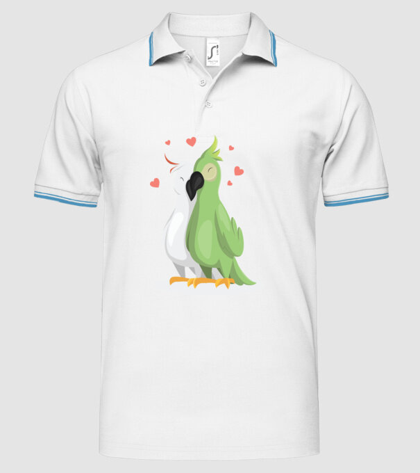 LENEȘI ÎNDRĂGOSTIȚI model alb pe tricou