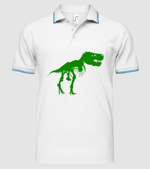 model alb pe tricou