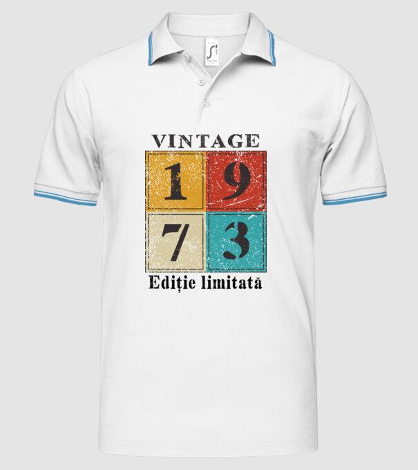 1973 - Ediție limitată model alb pe tricou
