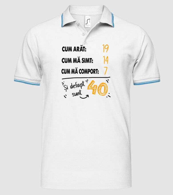 Aspect, senzație, comportament 40 Alb model alb pe tricou