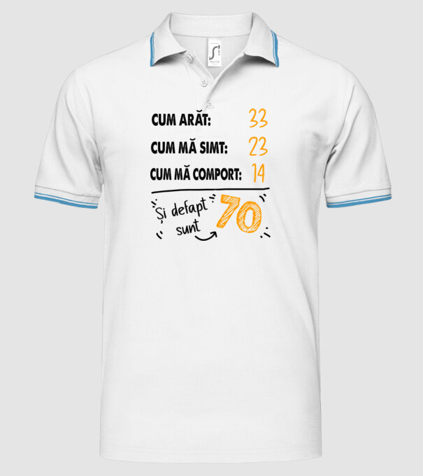 Aspect, senzație, comportament 70 Alb model alb pe tricou