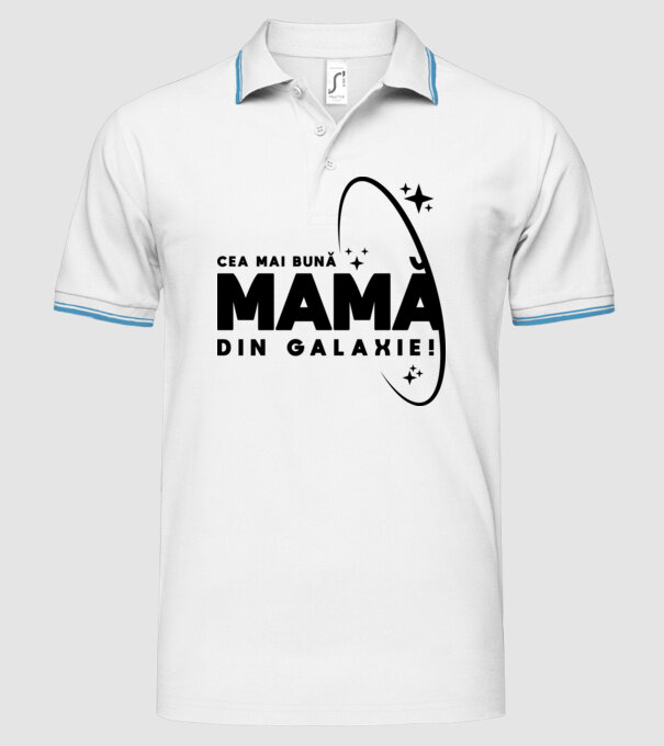 Cea mai bună bunică din Galaxie! model alb pe tricou