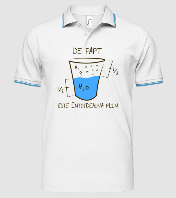 de fapt, este întotdeauna plin model alb pe tricou