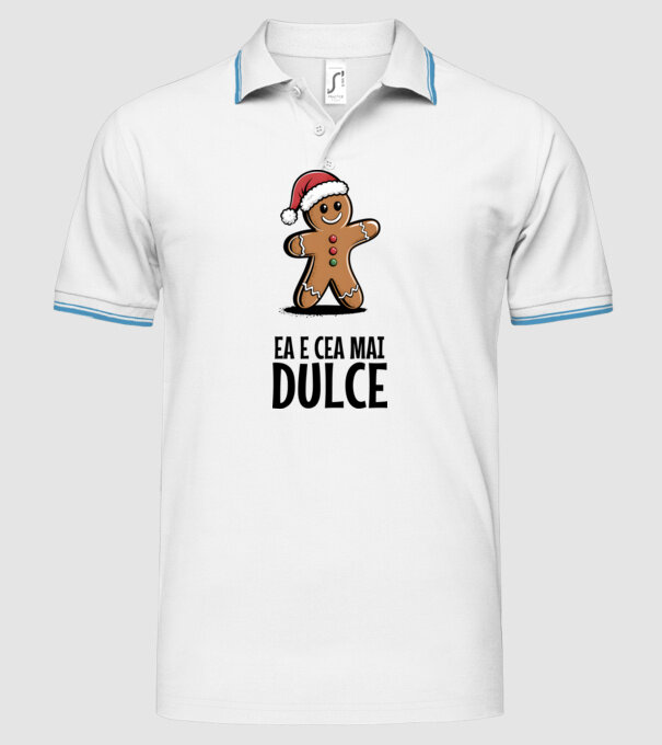 Ea e cea mai dulce alb model alb pe tricou