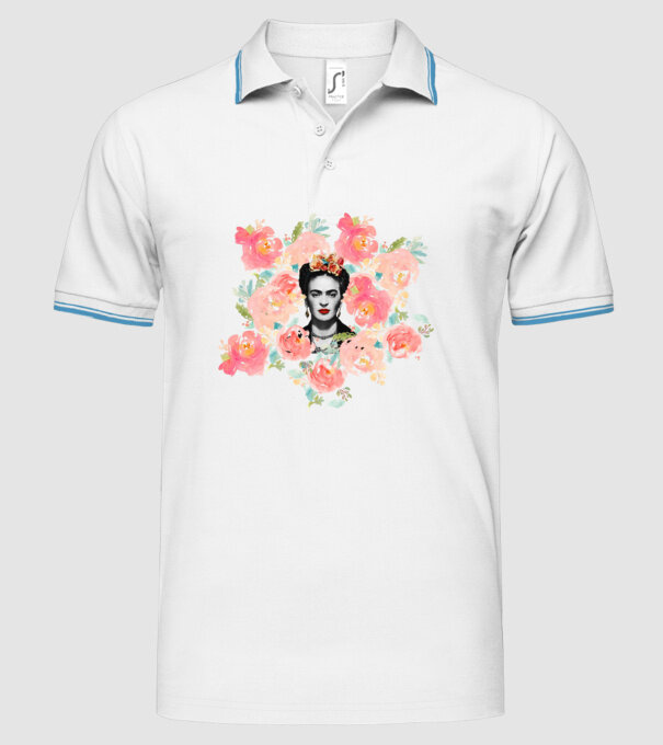 Frida Kahlo 2 model alb pe tricou