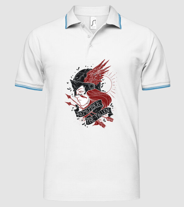 Graffiti model alb pe tricou