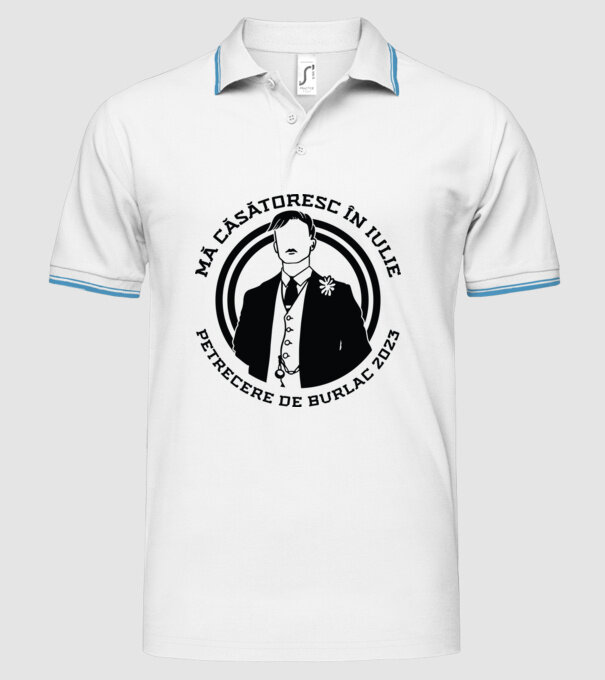 mă căsătoresc în iulie model alb pe tricou