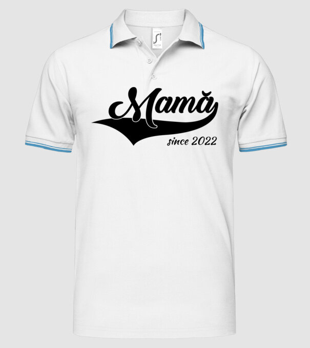 Mamă since 2022 model alb pe tricou