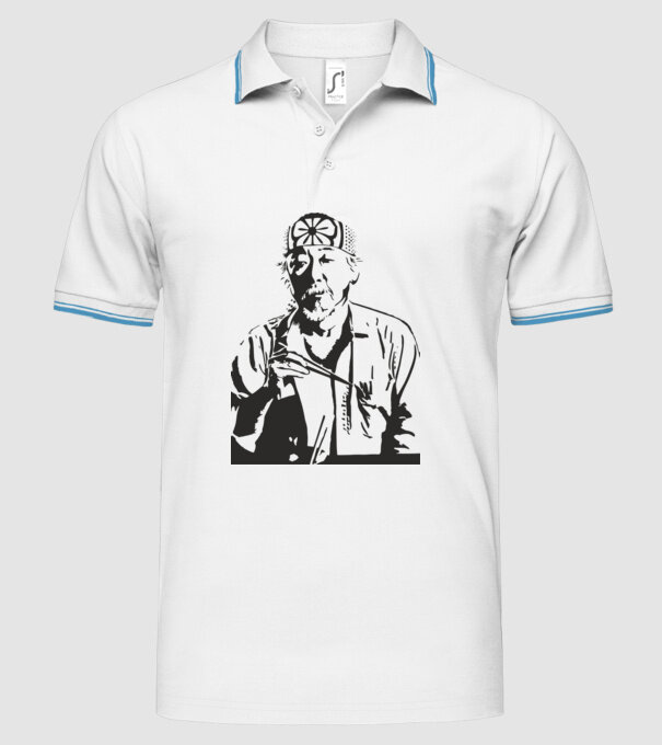 Miyagi cobra kai model alb pe tricou