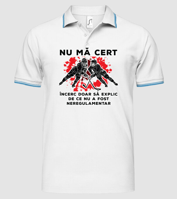 Nu mă cert, încerc doar să explic de ce nu a fost neregulamentar model alb pe tricou